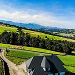 Magiczny Widok Z Widokiem Na Gory Bialy Dunajec Poronin