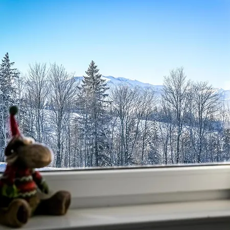 Magiczny Widok Z Widokiem Na Gory Bialy Dunajec Appartamento