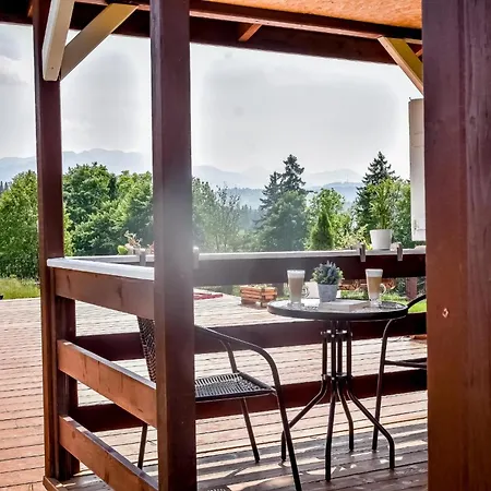 Magiczny Widok Z Widokiem Na Gory Bialy Dunajec Poronin