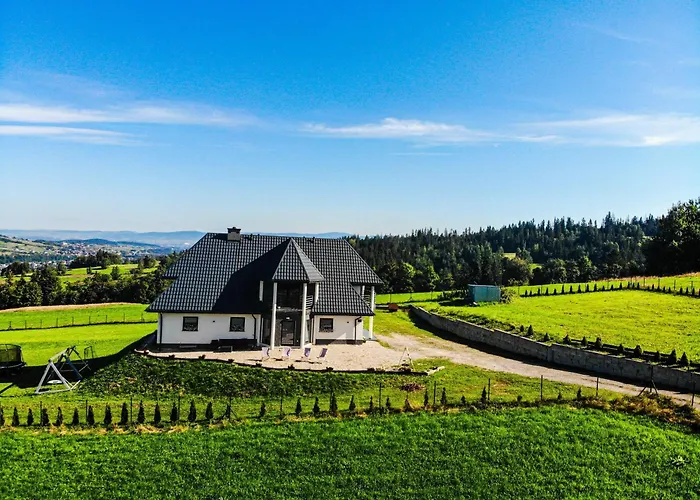 Magiczny Widok Z Widokiem Na Gory Bialy Dunajec Appartamento